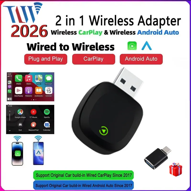 Wifi Smart Plug - Adaptador Inteligente TrolinkTek Wireless CarPlay Android