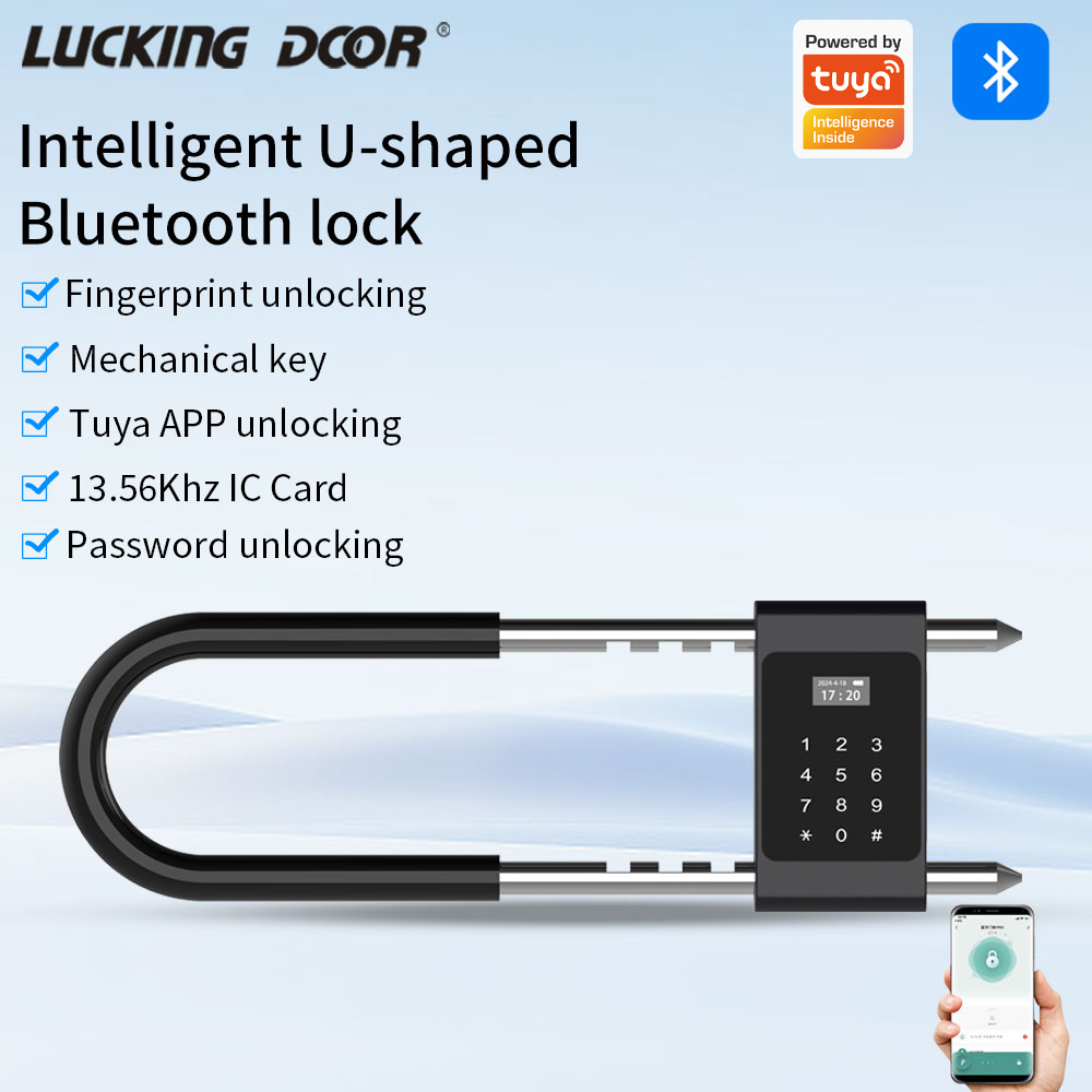 Smart Door Lock Wifi - Fechadura eletrônica biométrica com impressão digital,