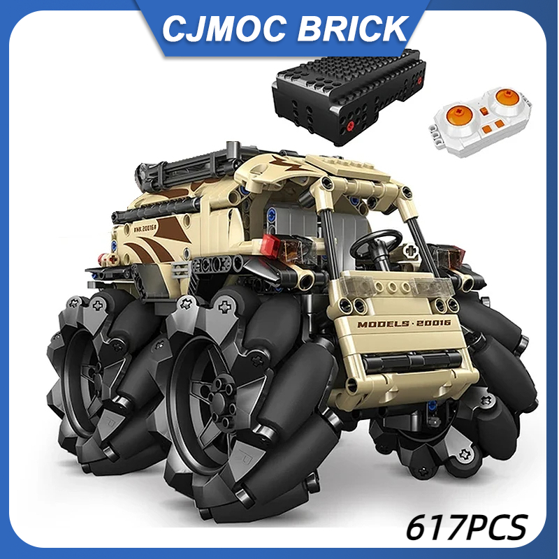 Stem Robotics Kit - MOULD KING-All-Terrain Veículos Blocos de Construção