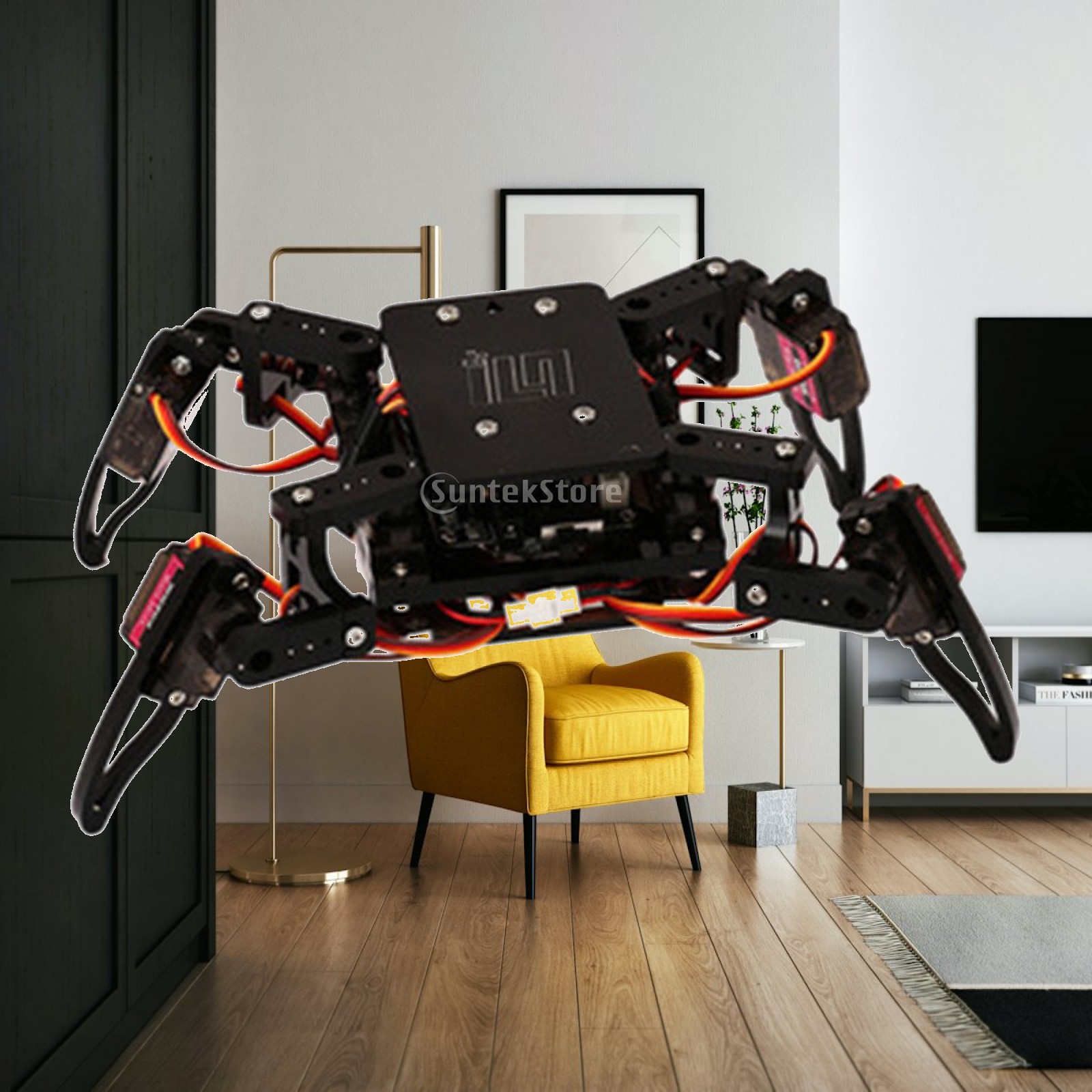 Stem Robotics Kit - Kits de robôs quadrúpedes, robôs rastejantes