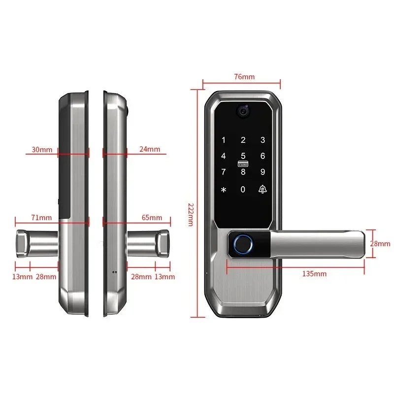 Fechadura Inteligente Tuya WiF - Smart Door Lock Wifi avaliação e preço