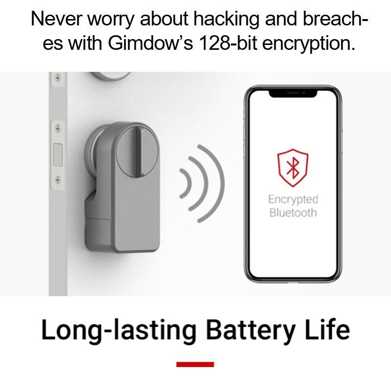 GIMDOW-Elétrico, Hotel, Aparta - Smart Door Lock Wifi avaliação e preço