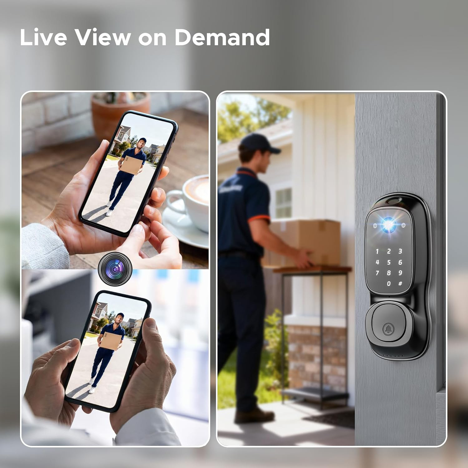 Fechadura de Porta Inteligente - Smart Door Lock Wifi avaliação e preço