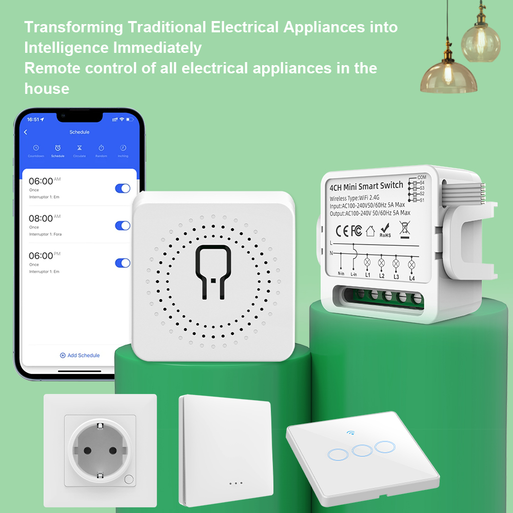 Interruptor Inteligente Tuya W - Smart Light Switch Wifi avaliação e preço
