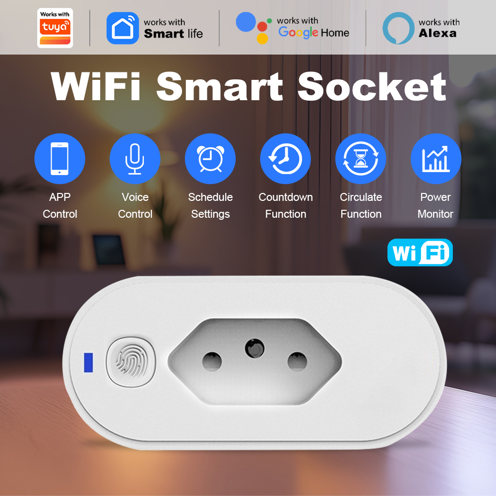 Tomada Inteligente Wifi 16A pa - Wifi Smart Plug avaliação e preço