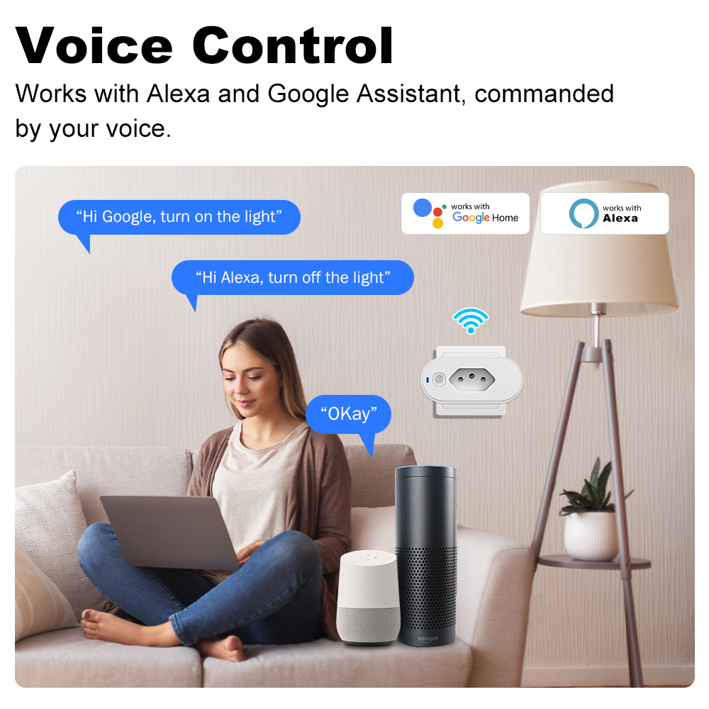 Tomada Inteligente Wifi 16A pa - Wifi Smart Plug avaliação e preço