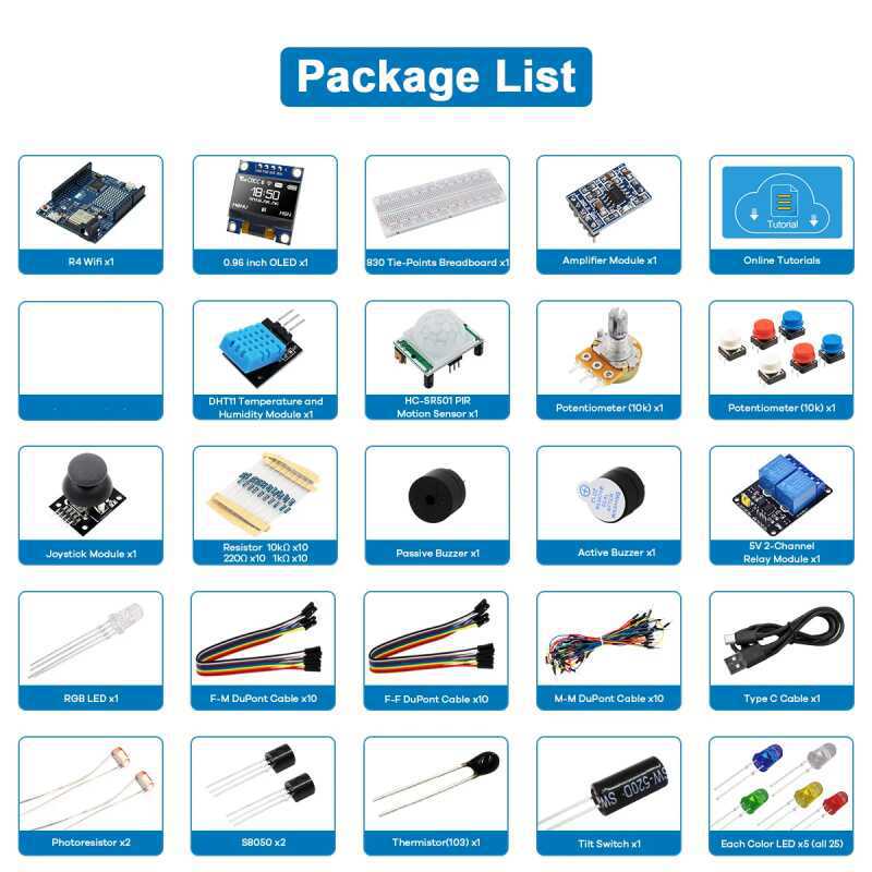 Kit de Iniciação ao Desenvolvi - Sensor Kit Arduino avaliação e preço