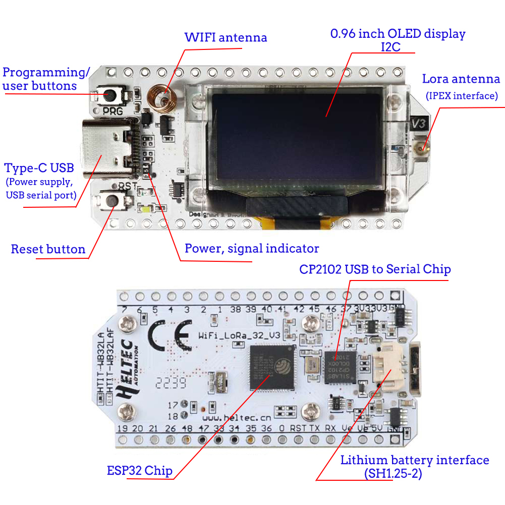LoRa32 V3 Development Board Ki - Esp32 Smart Home Kit avaliação e preço