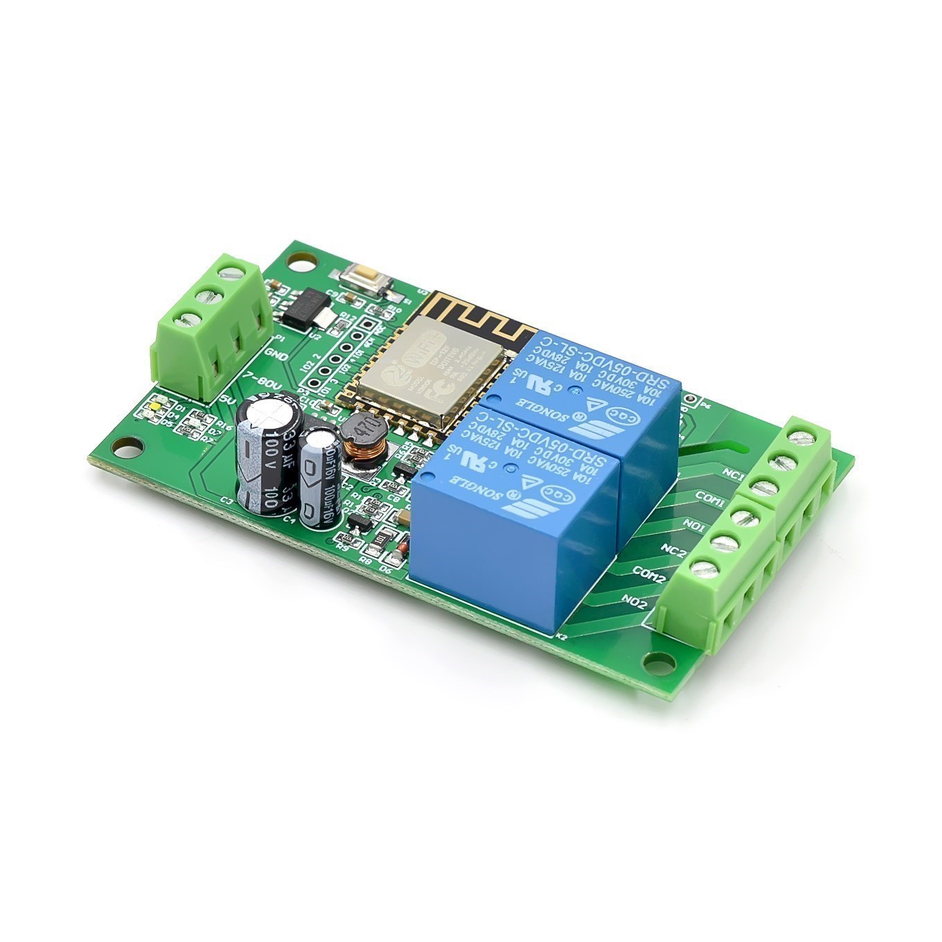 Esp8266 módulo controlador de  - Esp8266 Relay Module avaliação e preço