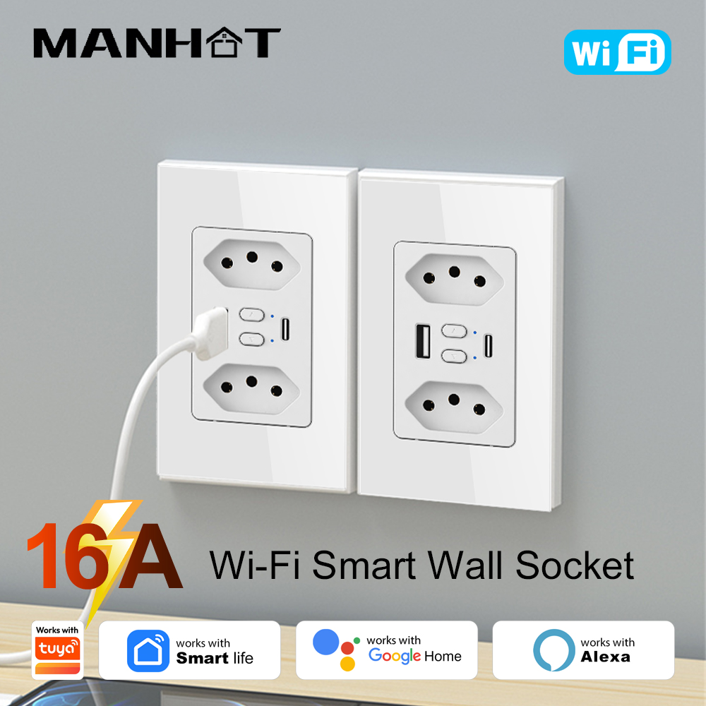 Tomada Inteligente Wi-Fi MANHO - Wifi Smart Plug avaliação e preço