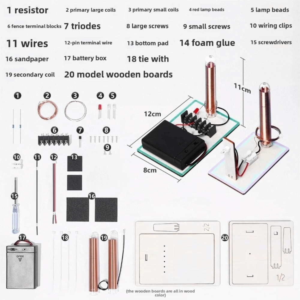 Kit de montagem eletrónica par - Electronics Project Kit avaliação e preço