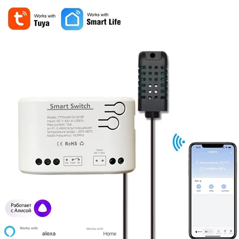 Y50A-Tuya Smart Life Interrupt - Wifi Thermostat avaliação e preço