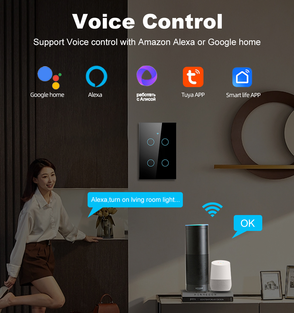 Interruptor de Luz Inteligente - Smart Light Switch Wifi avaliação e preço