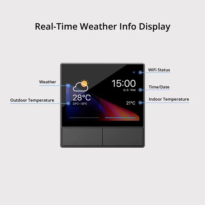 Interruptor de Parede Intelige - Wifi Thermostat avaliação e preço